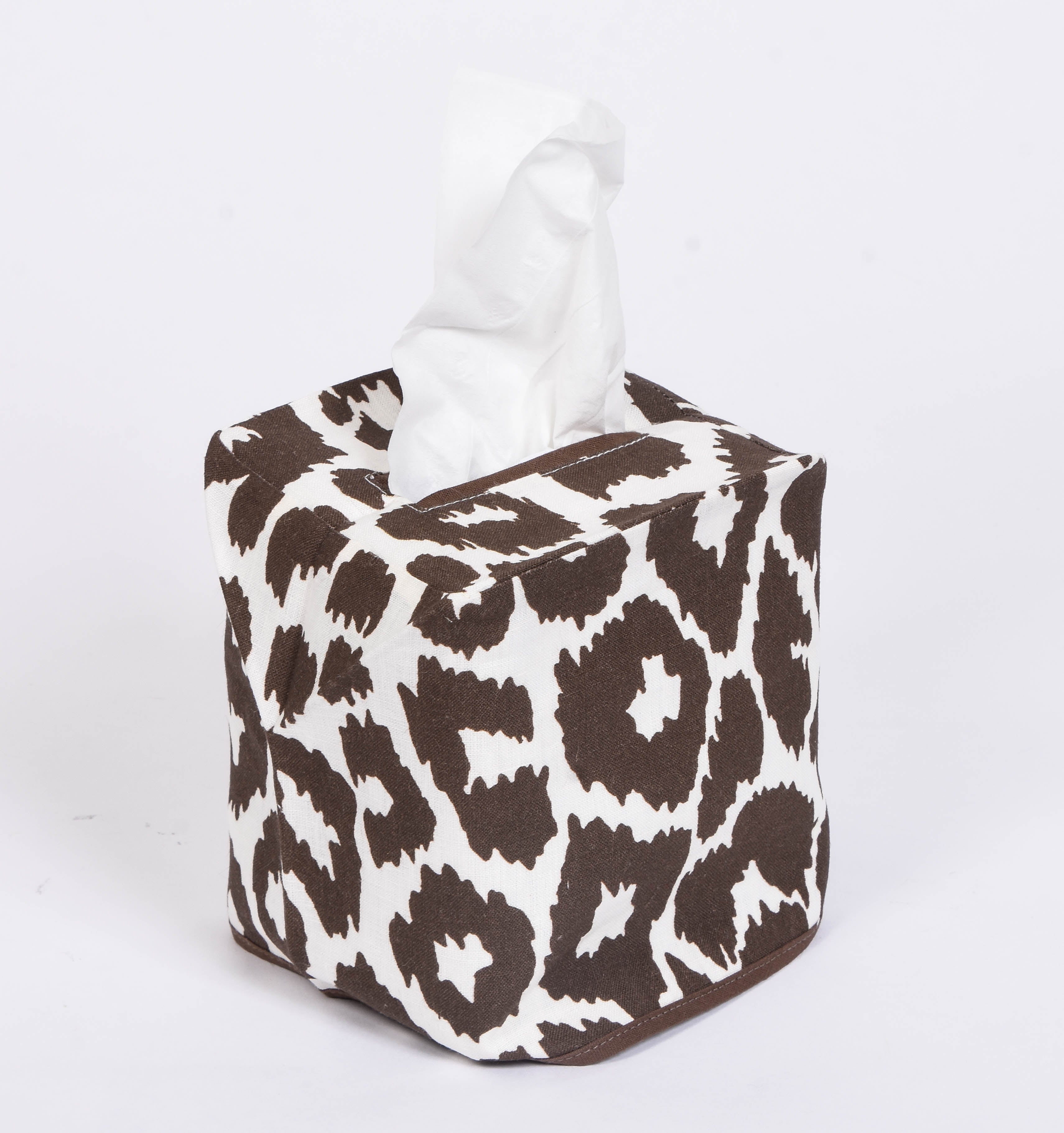 Leopard Tissue Box Cover
