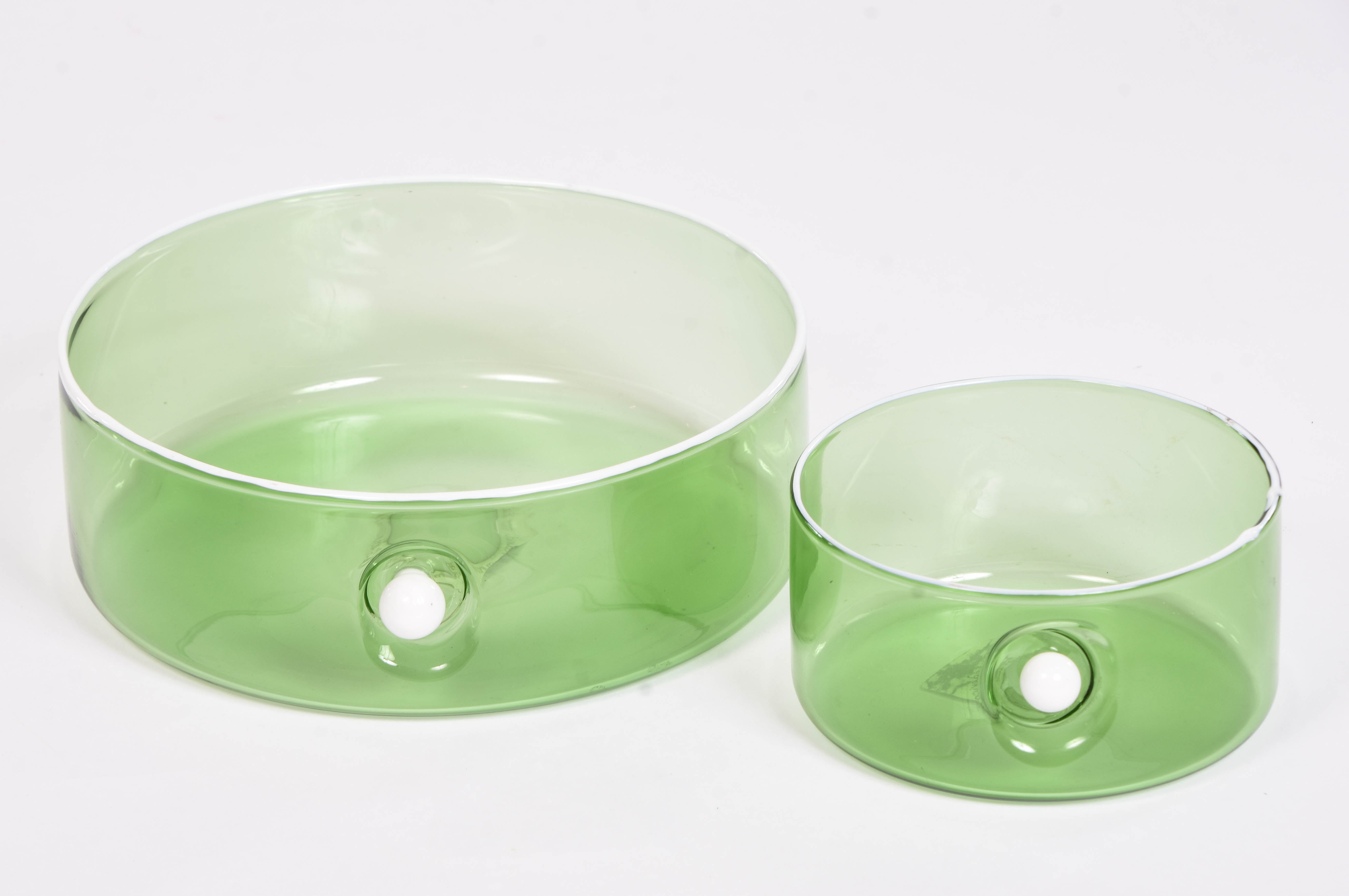 Oyster Glass Bowls