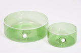 Oyster Glass Bowls
