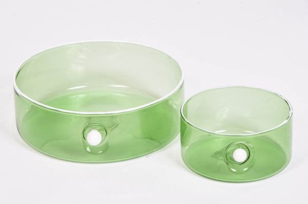 Oyster Glass Bowls