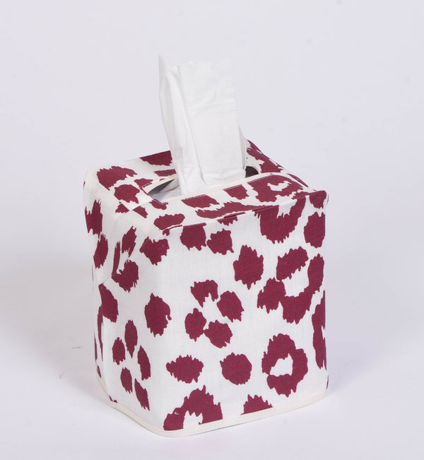 Leopard Tissue Box Cover