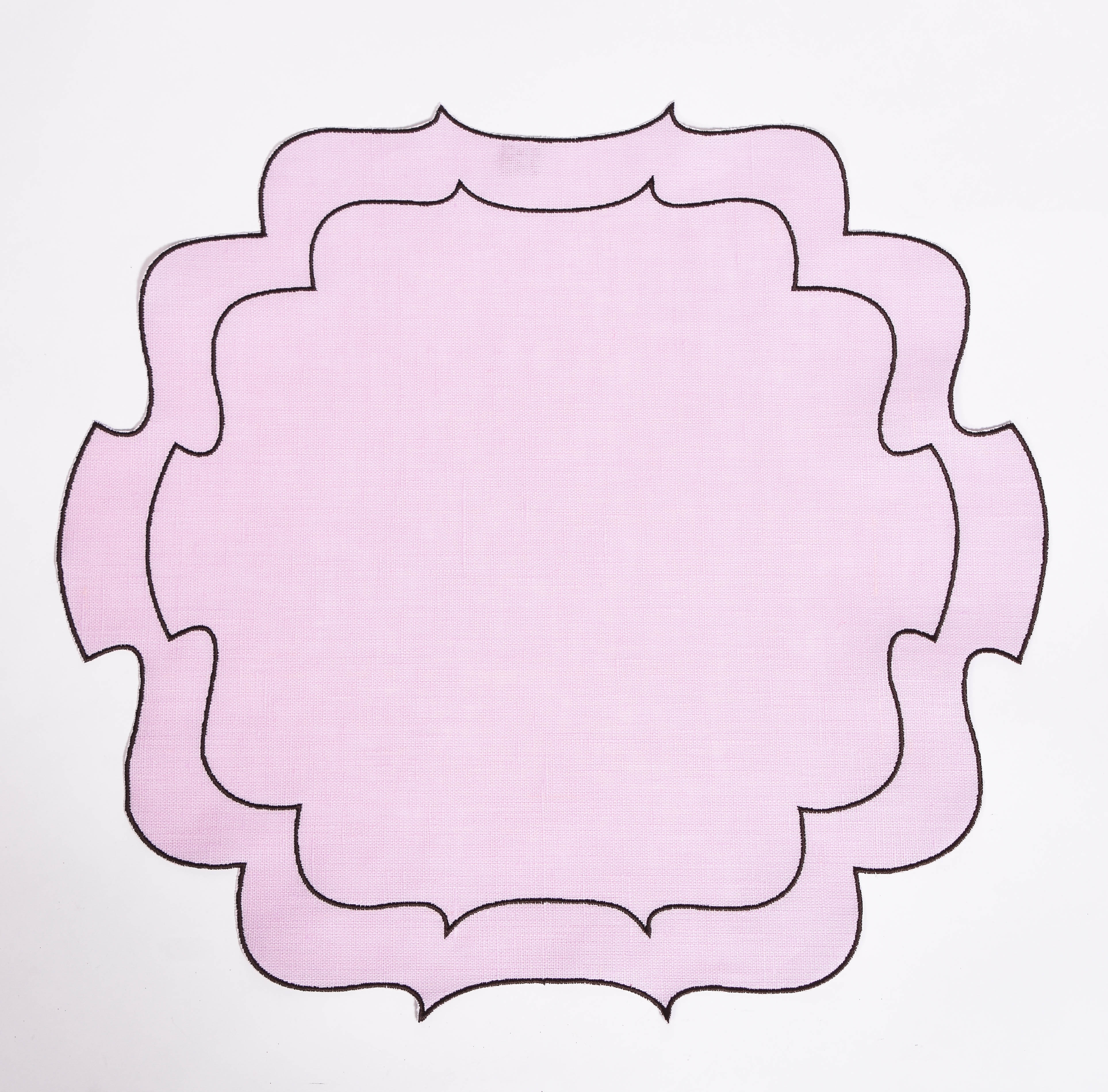 Curly Waxed Linen Placemat