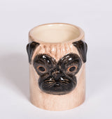 Pug Pencil Pot fawn