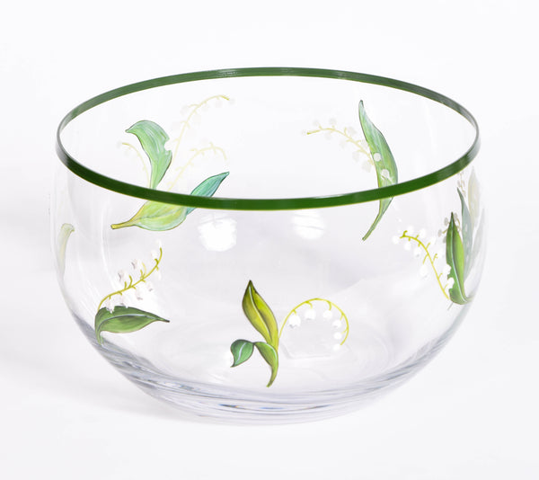 Lily of the Valley Salad Bowl