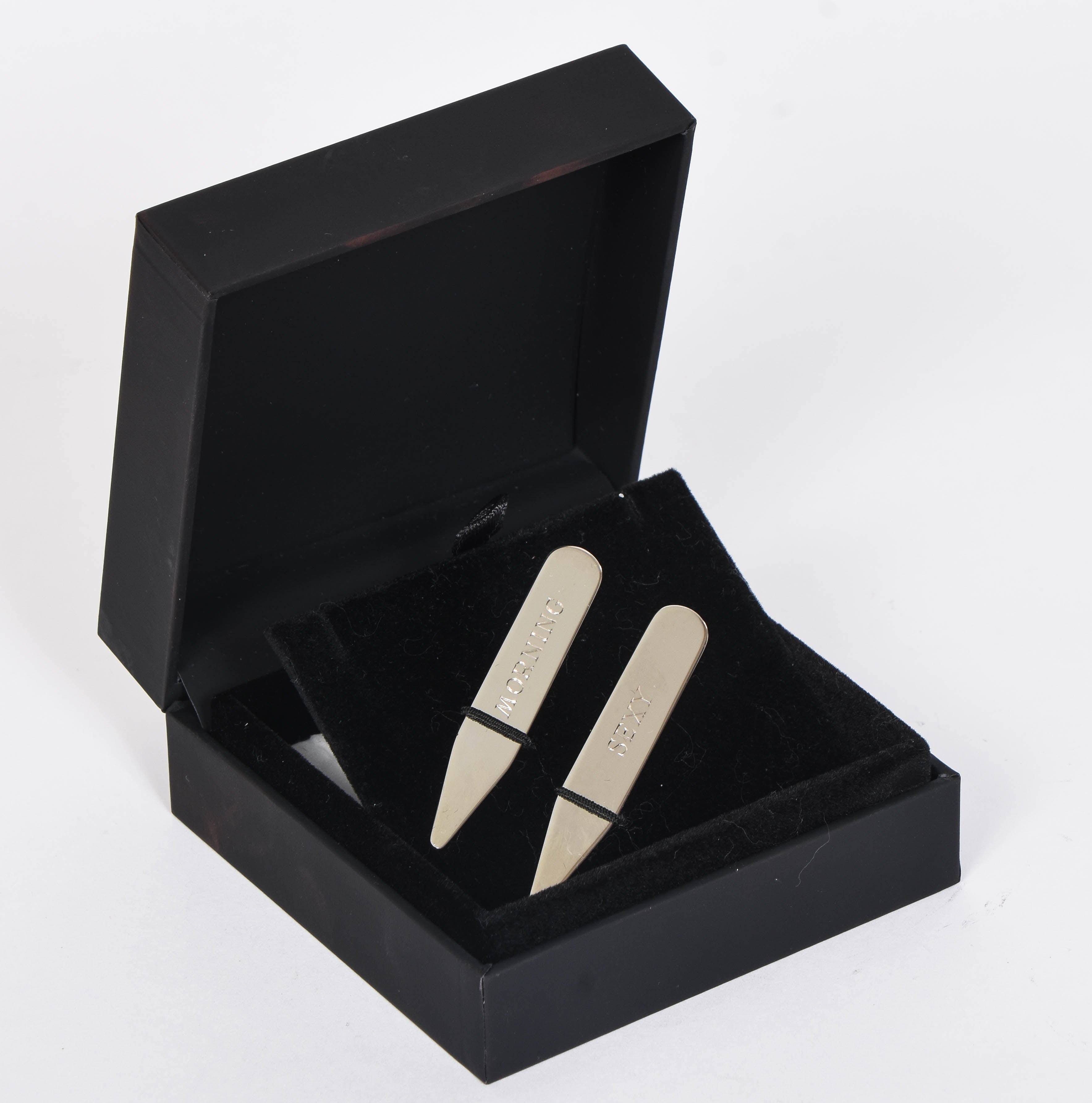 Silver Collar Stays