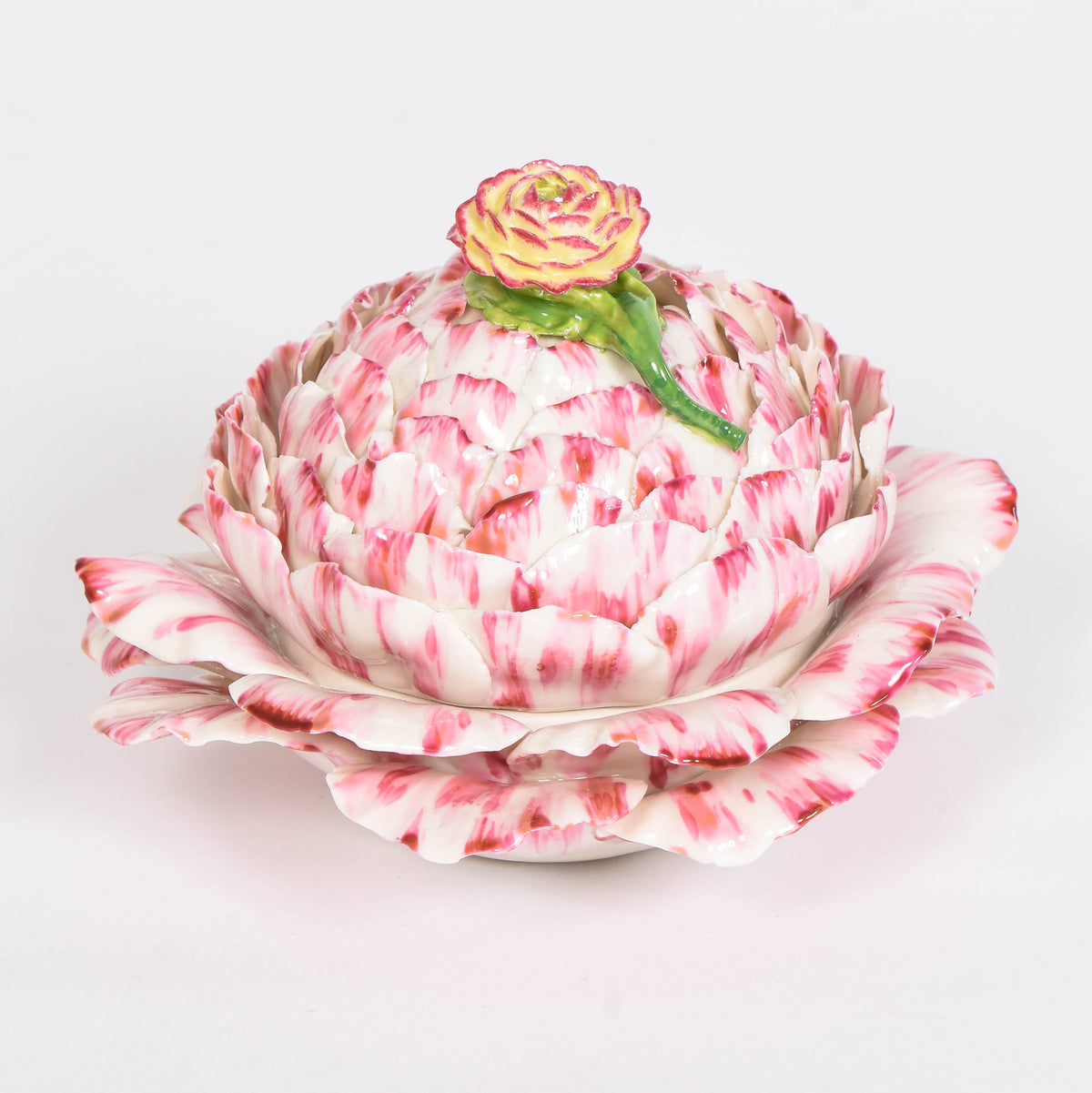Flower  Porcelain Pot