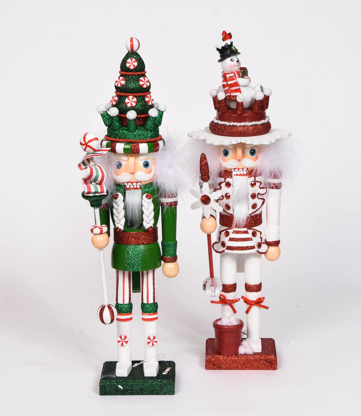 Snowman & Christmas Tree Nutcracker