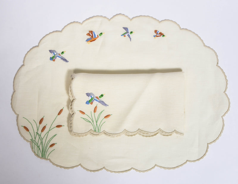 Duck Napkin and Placemat