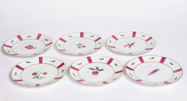 Marie Daâge Vegetable Plates - Set of 12