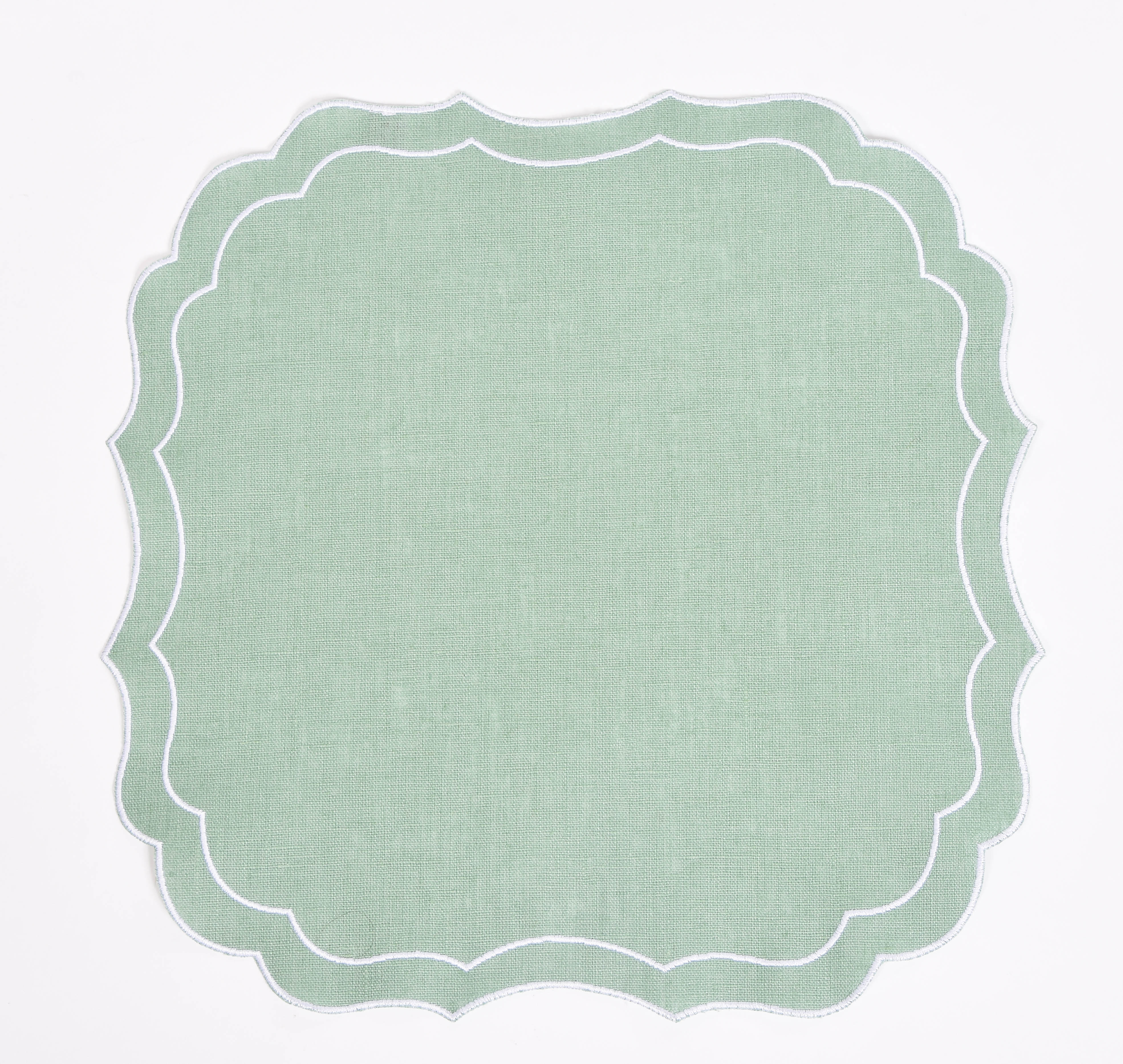 Krinkle Waxed Linen Placemat