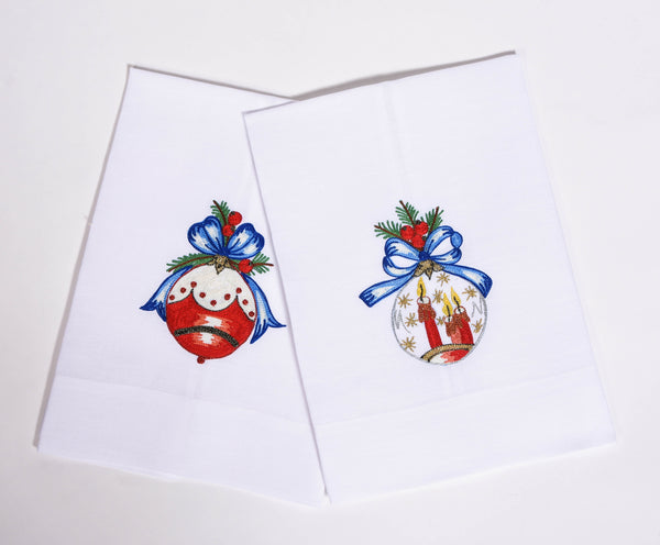 Bauble Guest Towel - Set of 2