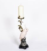 Cockatoo Candle Holder