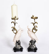 Cockatoo Candle Holder