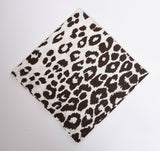 Set of 4 Leopard Napkins