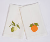 Orange and Lime Guest Towels
