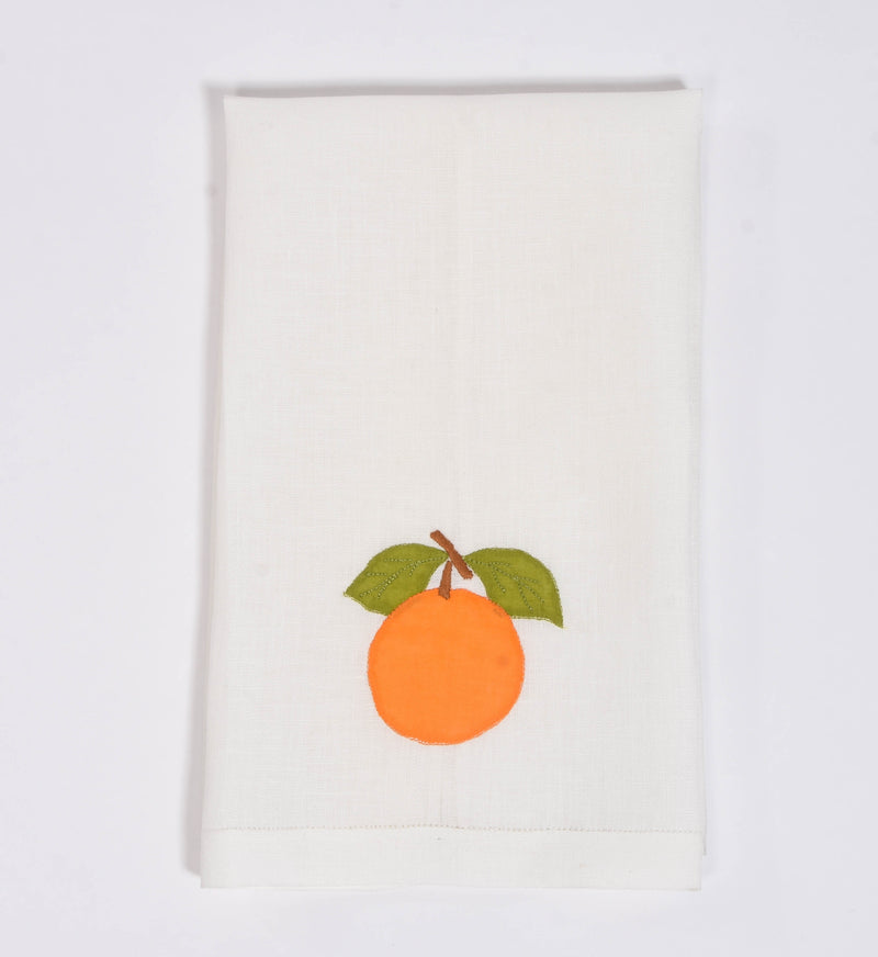 Orange and Lime Guest Towels