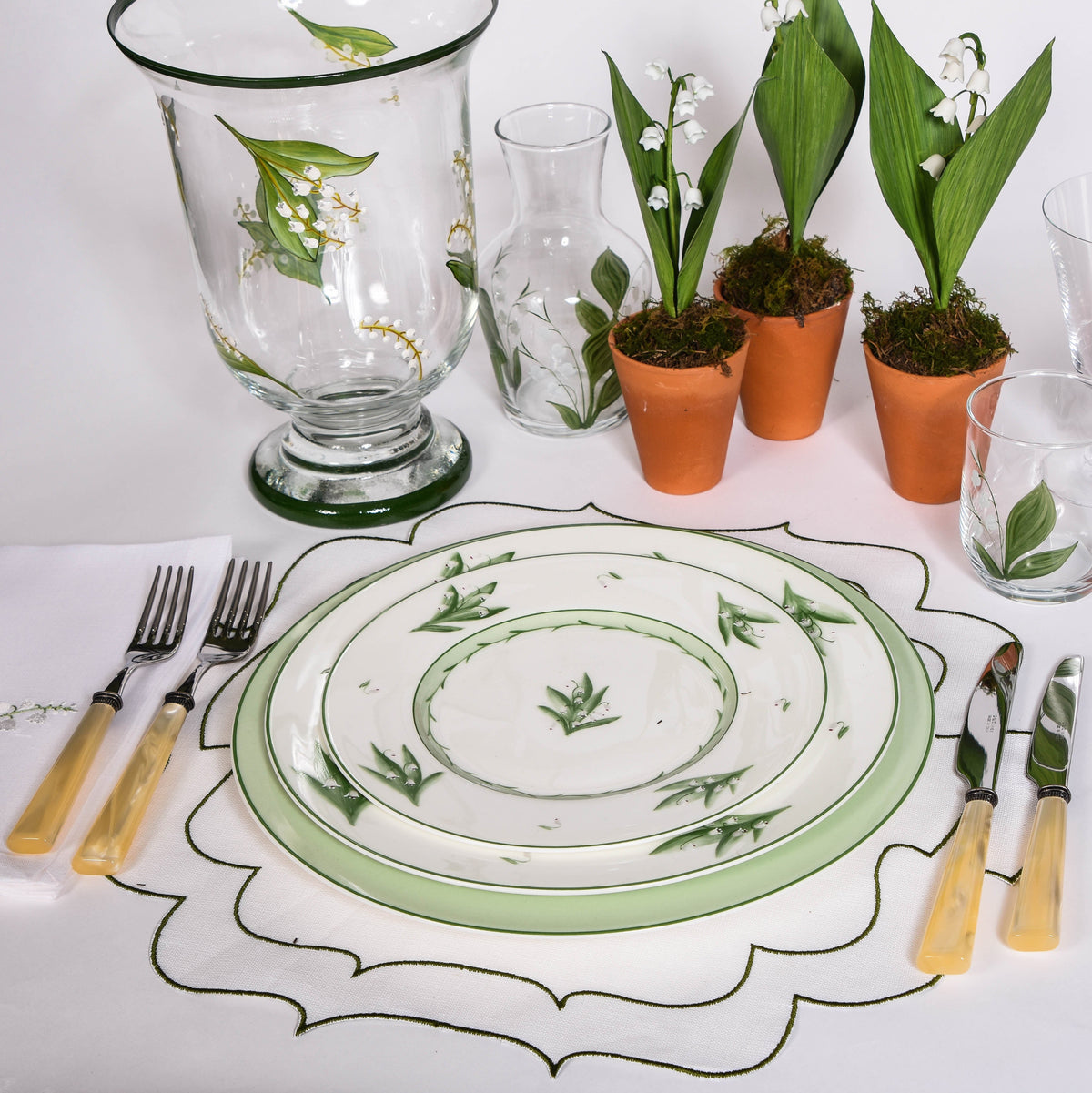 Lily of the Valley Dinner Service