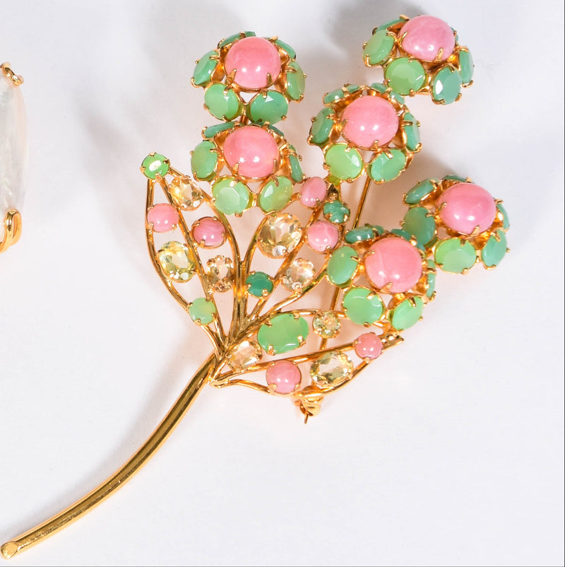 Christie Flower Brooch