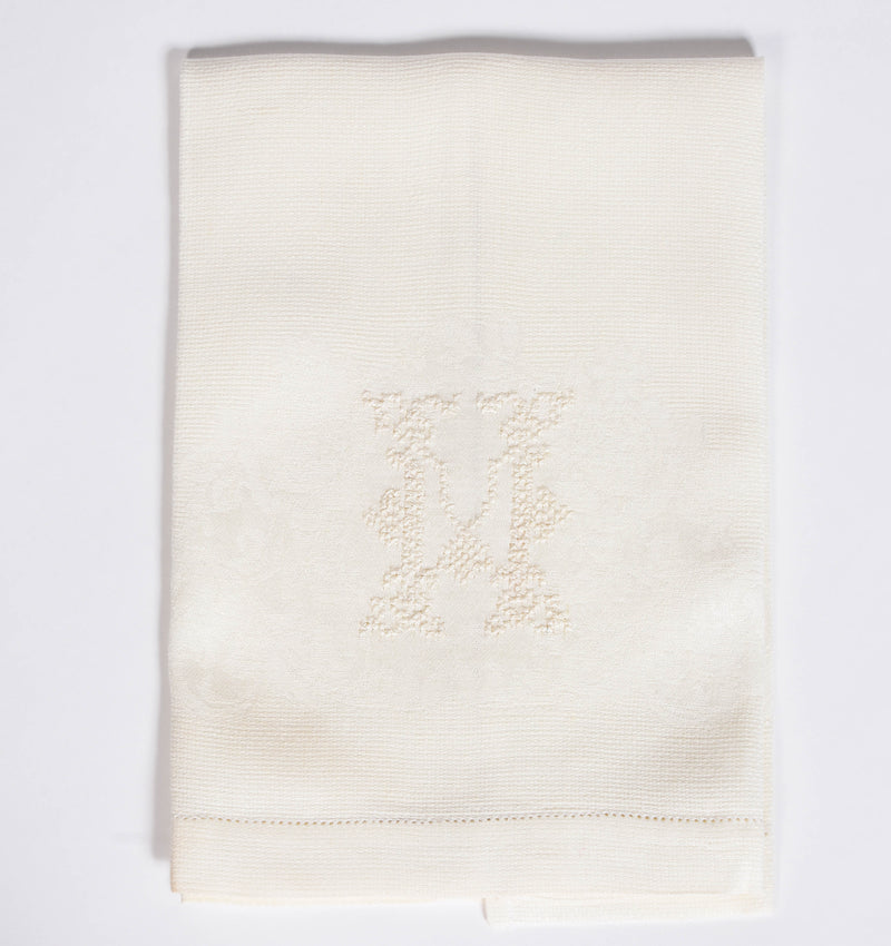 Set of 2 Monogram Guest Towels