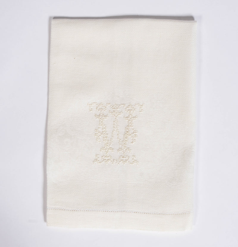 Set of 2 Monogram Guest Towels