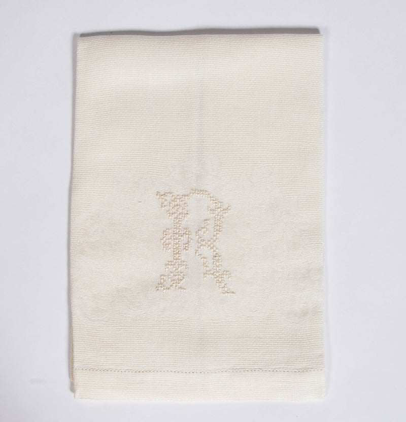 Set of 2 Monogram Guest Towels