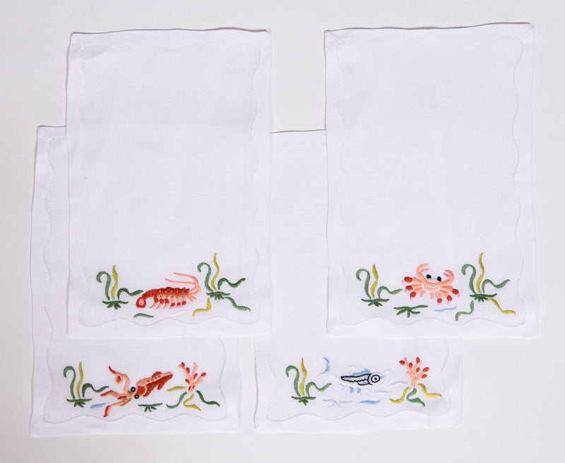 Sea Life Cocktail Napkins