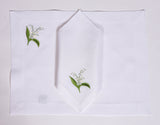 Lily of the Valley Placemat and Napkin