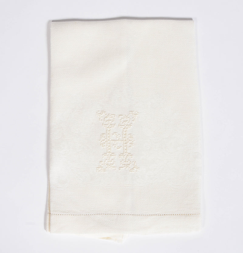 Set of 2 Monogram Guest Towels