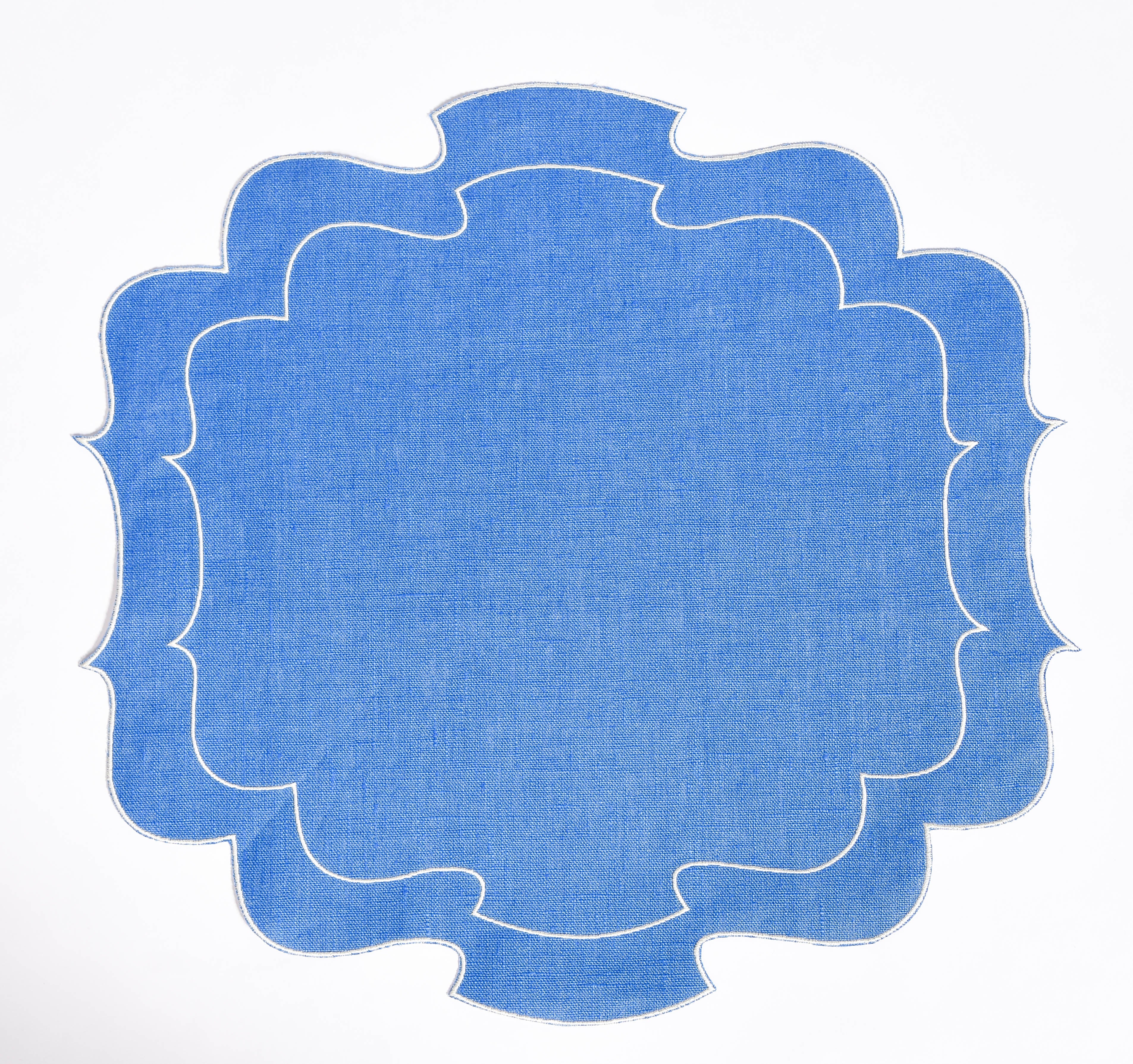 Curly Waxed Linen Placemat