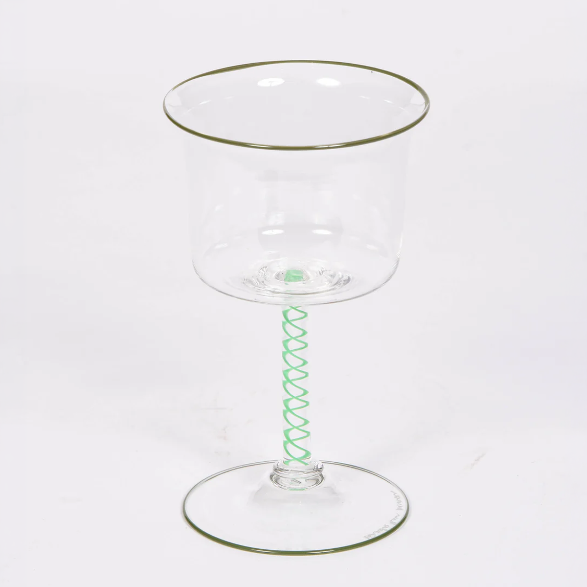Mint Stem Wine Glass - Set of 6