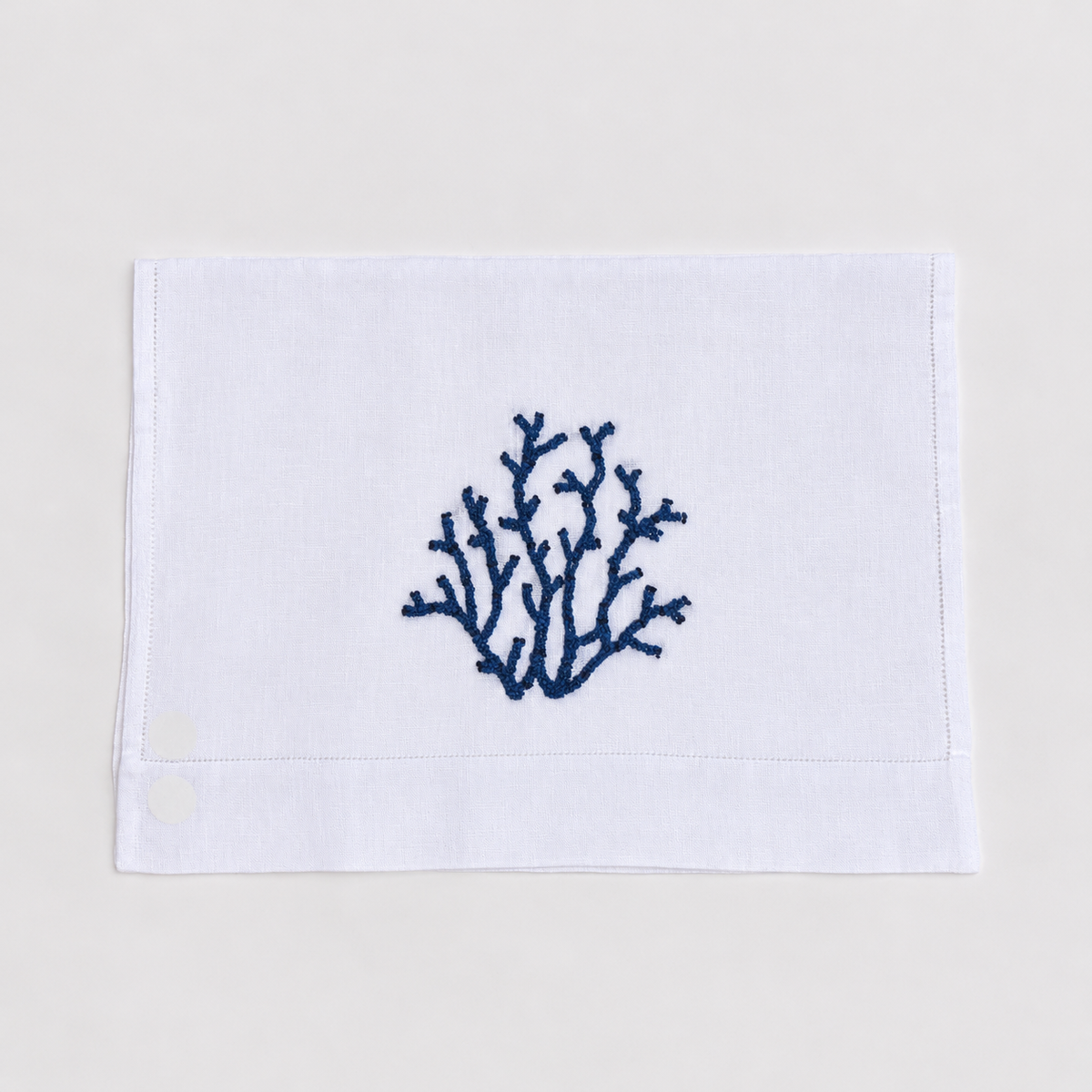 Blue Coral Guest Towel