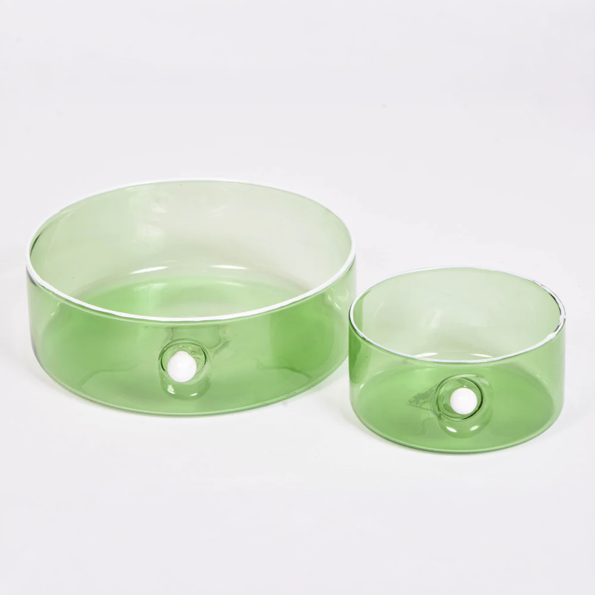 Oyster Glass Bowls