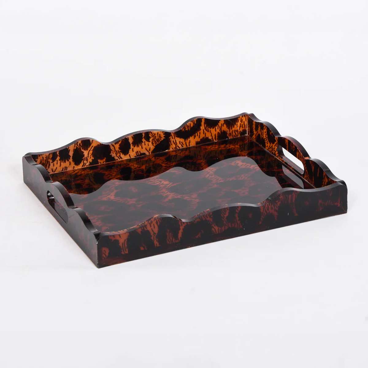 Perspex Leopard Tray
