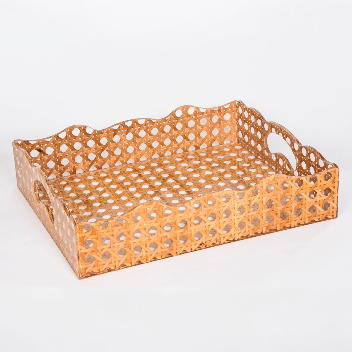 Rattan Gallery Trays