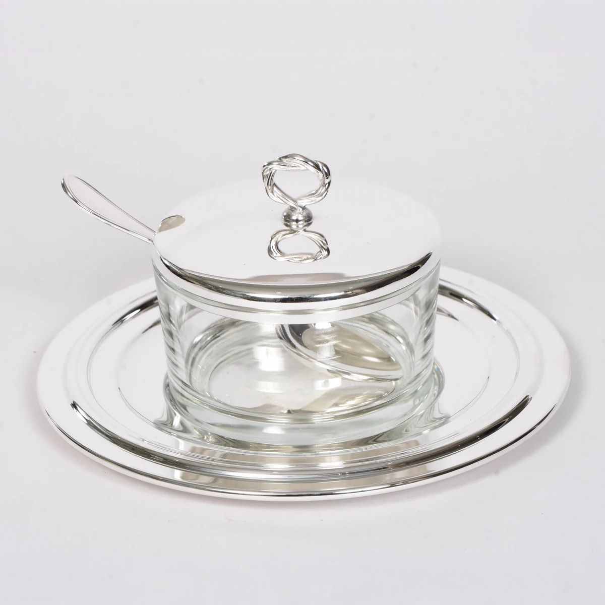 Silver Parmesan Dish