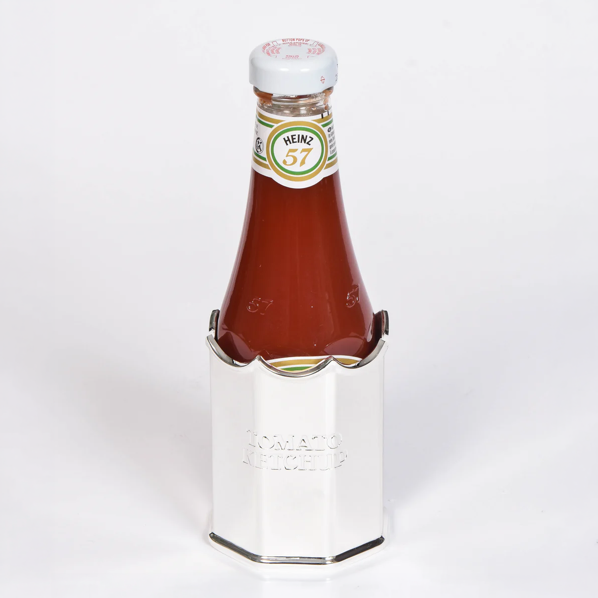Silver Plated Ketchup Holder