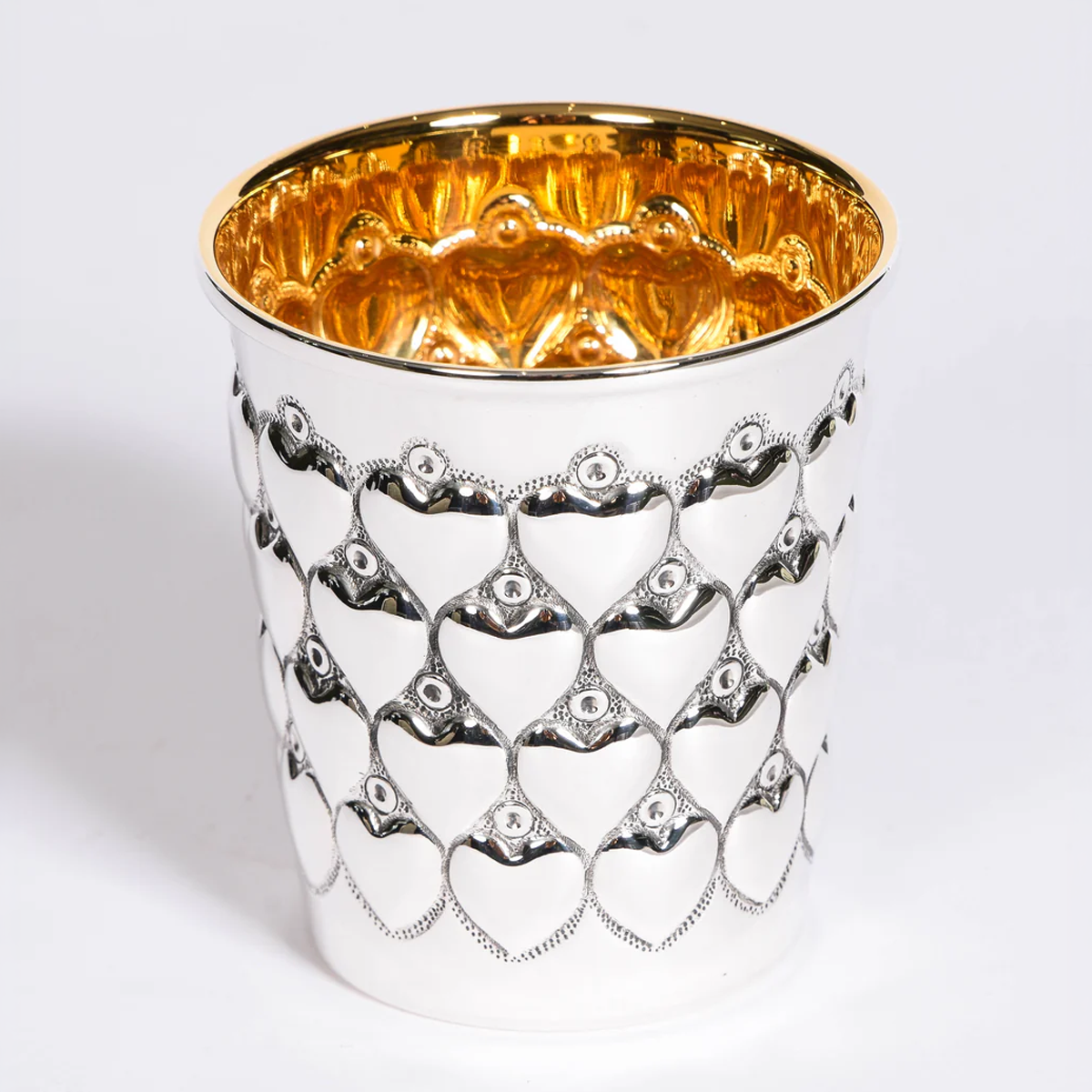 Solid  Silver Beakers