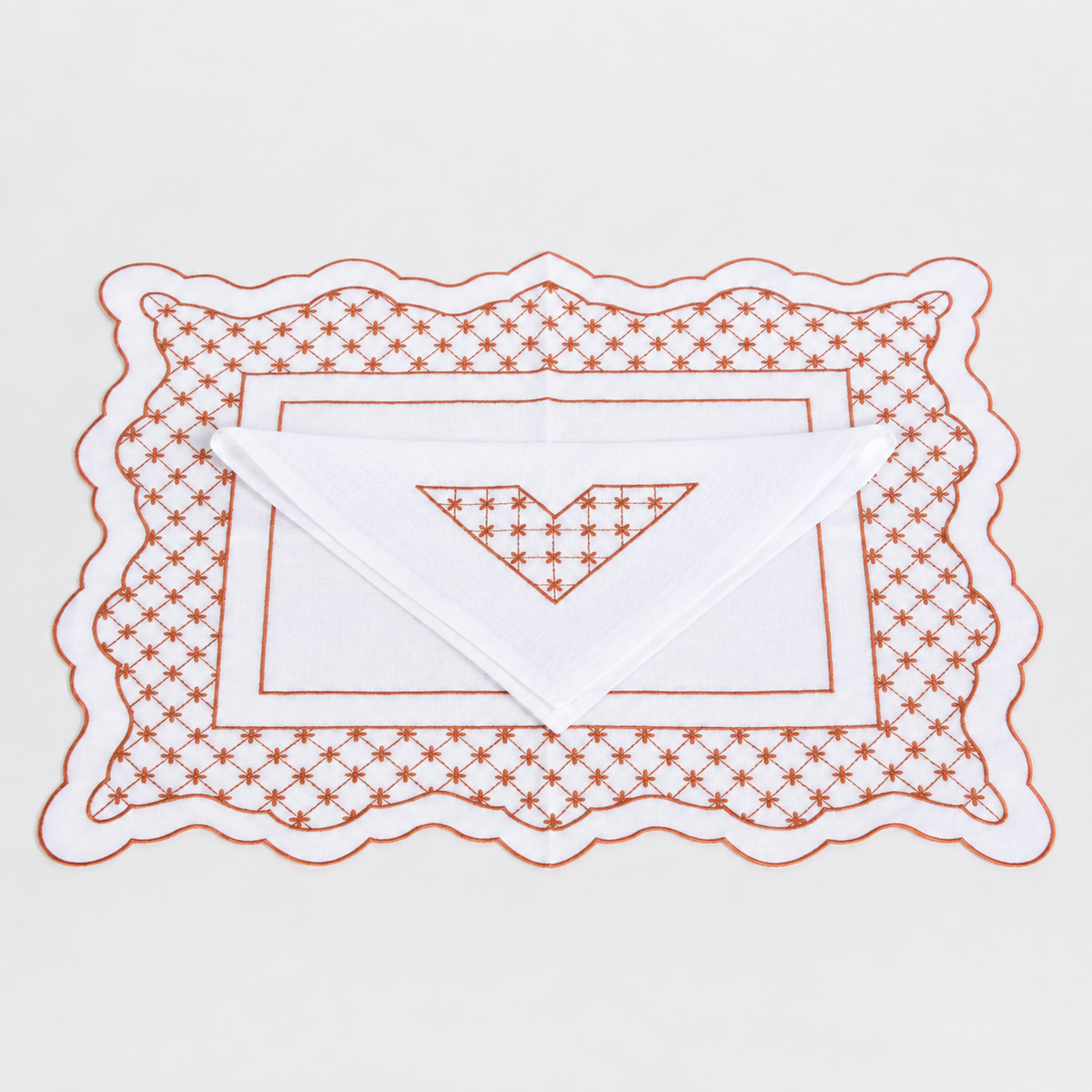 Fleur Placemat and Napkin Set