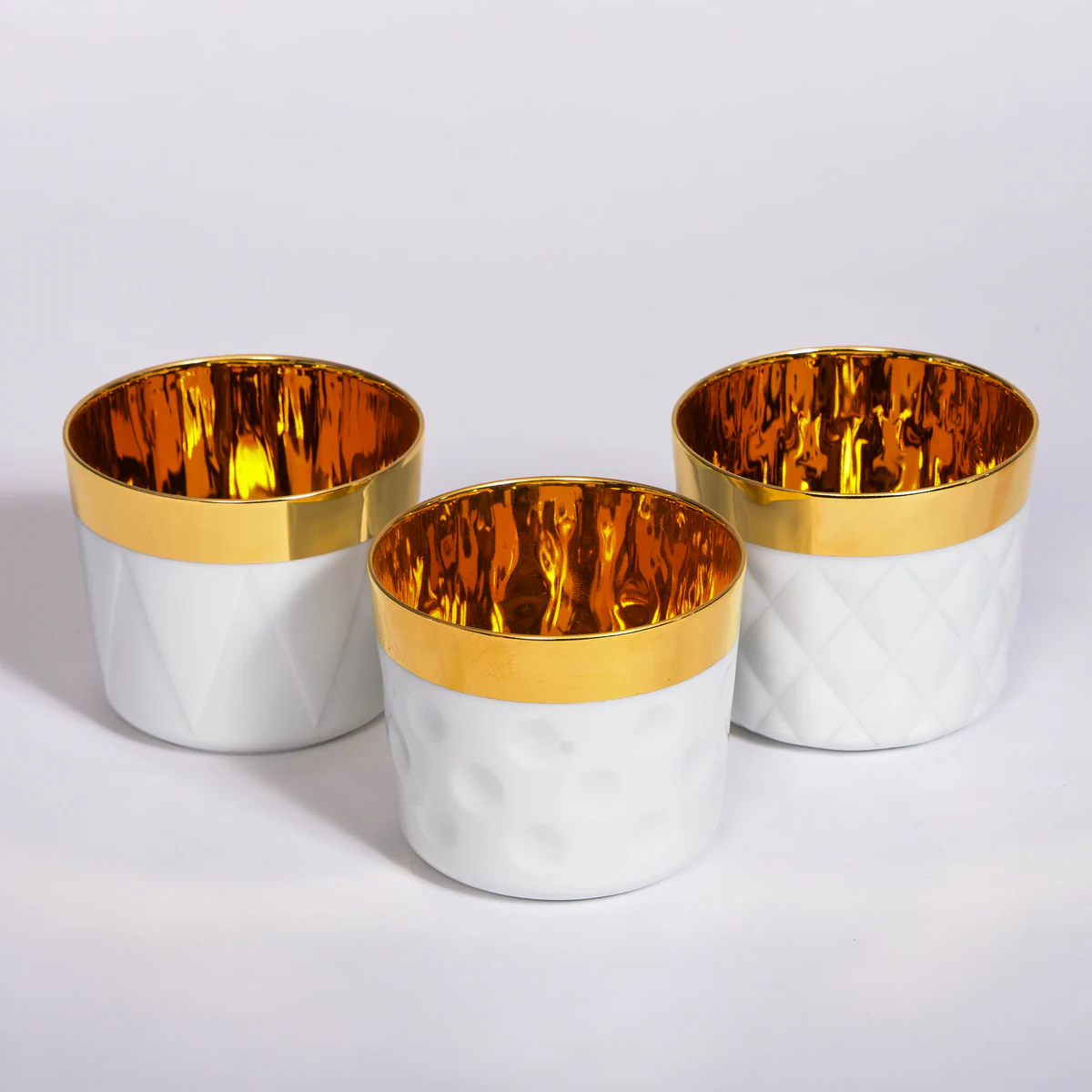White Sip of Gold Goblets