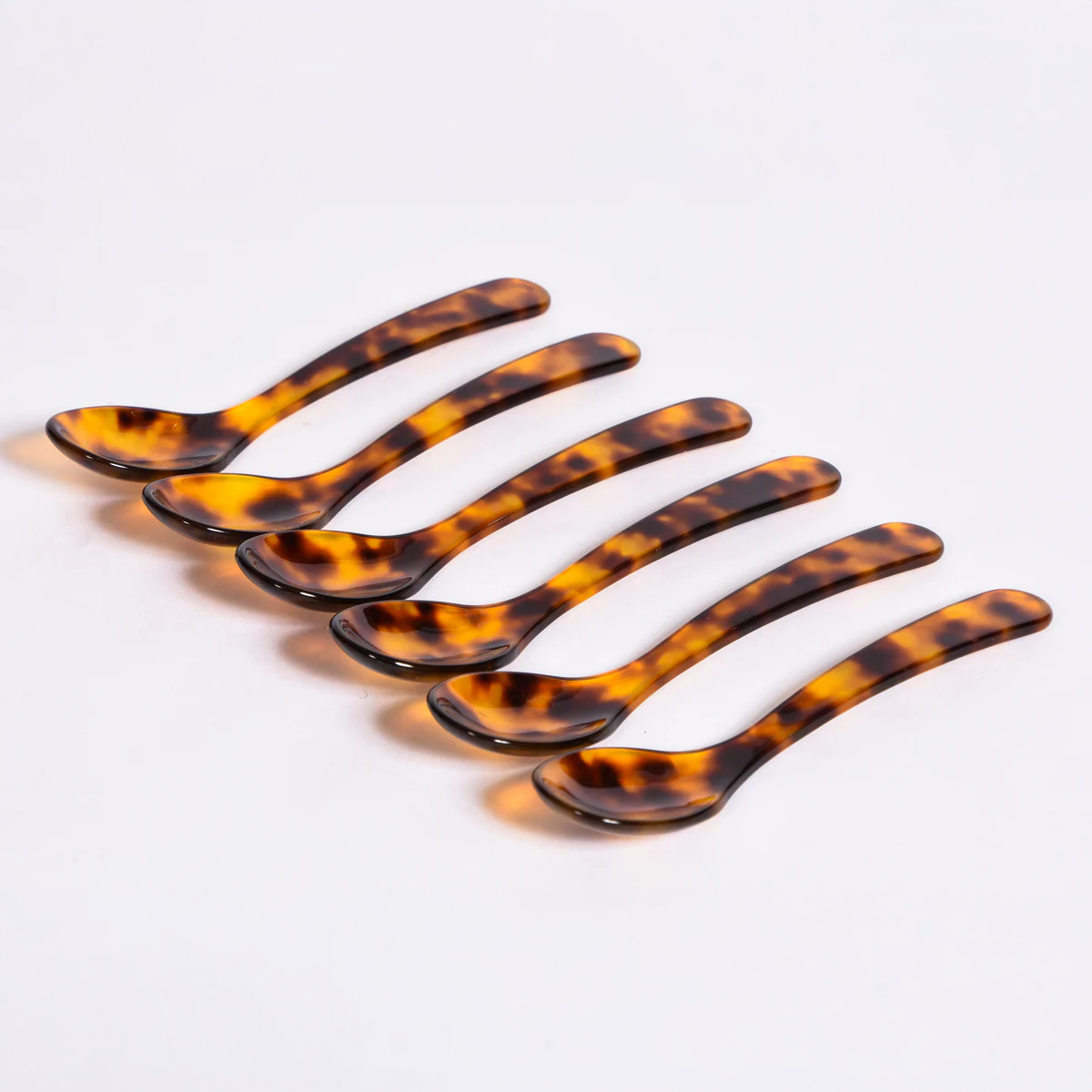 Resin Salt Spoons Set of 6