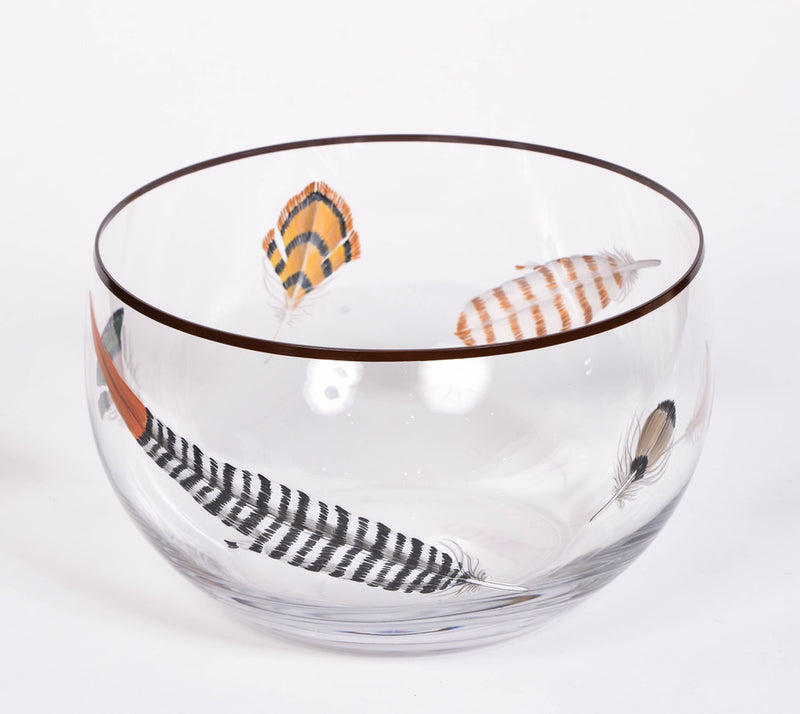 Feather Serving Bowl