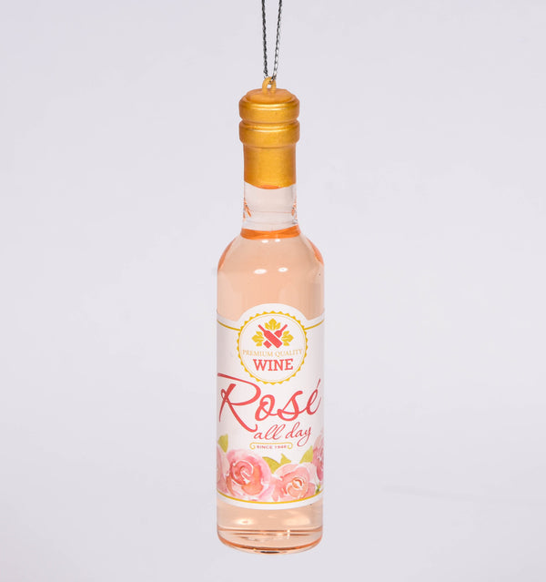 Bottle of Rosé Christmas Tree Decoration