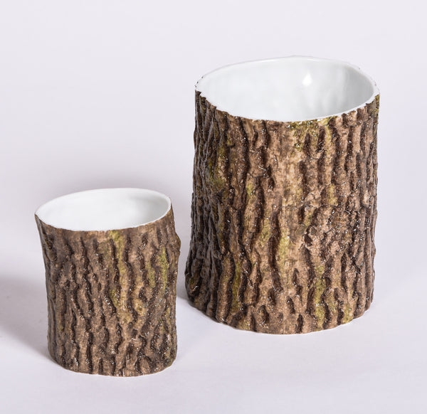 Faux Bois Vases