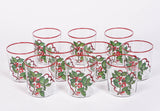Holly Glasses - Set of 6