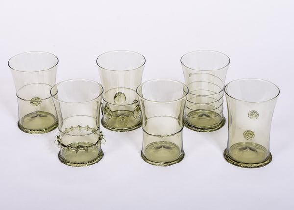 Set of 6 Green Tumblers