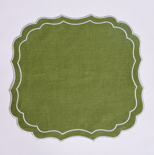 Alessandra Waxed Linen Placemats