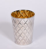 Silver Quilted Beaker