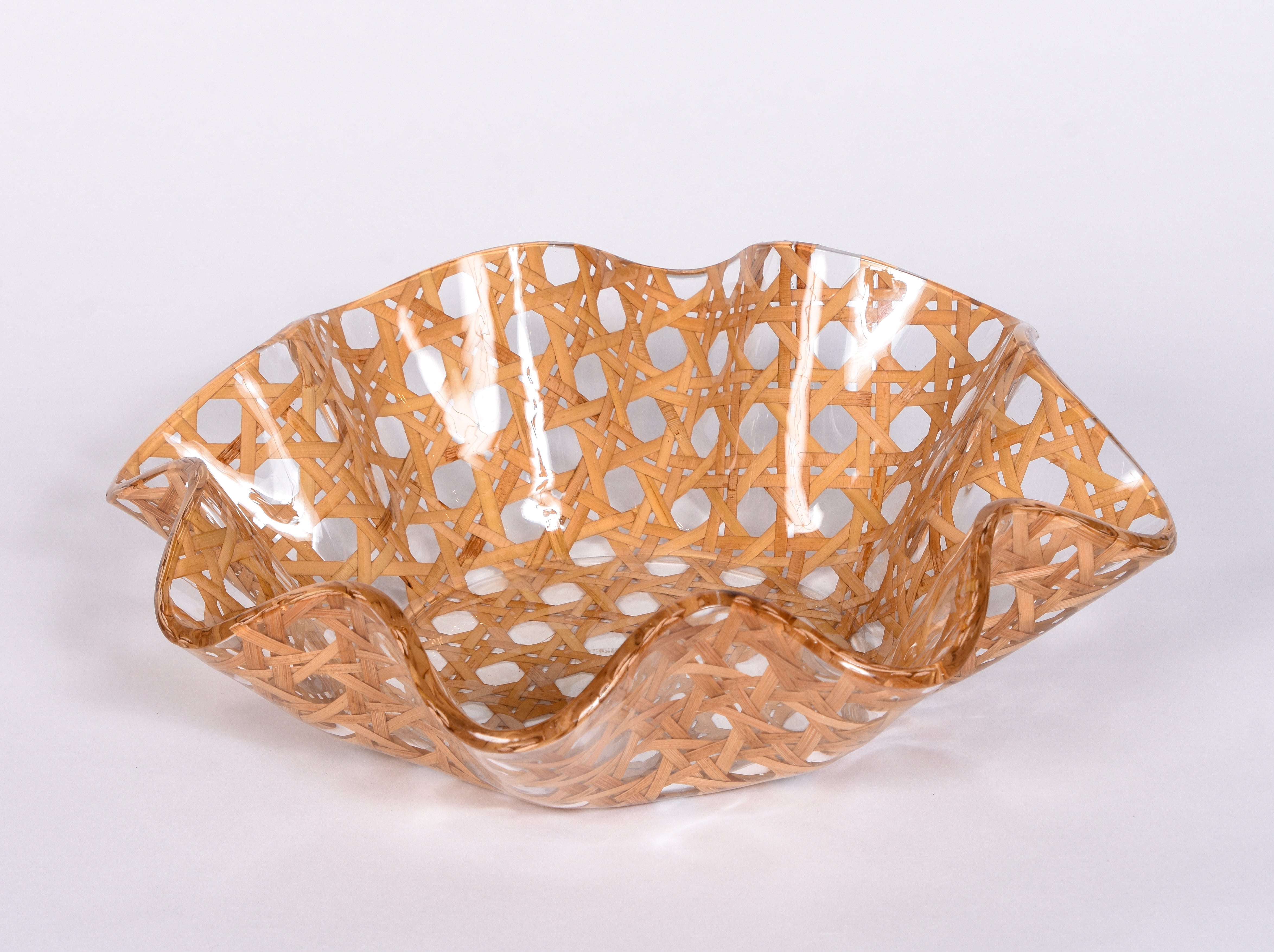 Rattan Serving Bowls