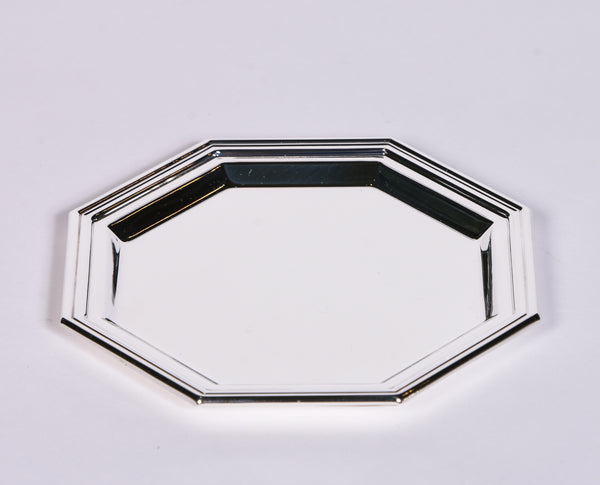 Silver Octagonal Coaster