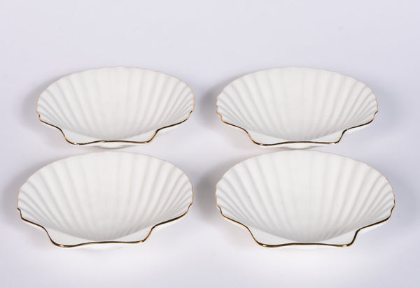 AERIN Shell Appetizer Plates
